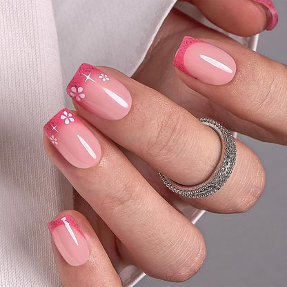 Soft Gel Oval Press-On Nails Kit, Reusable Fake Nails with Glue & Adhesive Tabs, 30PCS Salon-Quality - photo 2