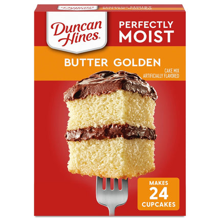 Duncan Hines Classic Cake Mix, Butter Golden, 15.25 oz