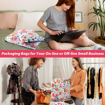 Oududianzi Poly Mailers 10x13, 50PCS Shipping Bags, Self-Seal Mailing Bags, Mailers Poly Bags for Shipping, Polymailers Packaging Bags for Online Small Bussiness and Retail Stores