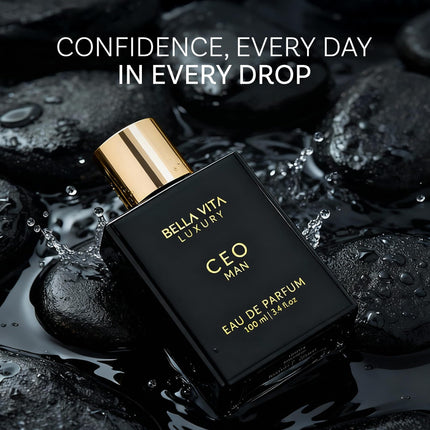 Luxury CEO Man Eau de Parfum para hombre, 3.4 fl oz (100 ml)