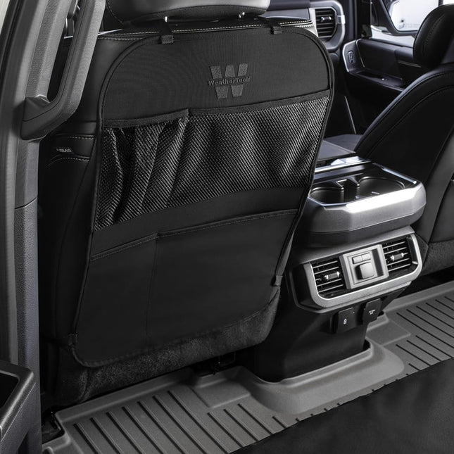 Seat Back Protector - Universal Kick Mat and Organizer