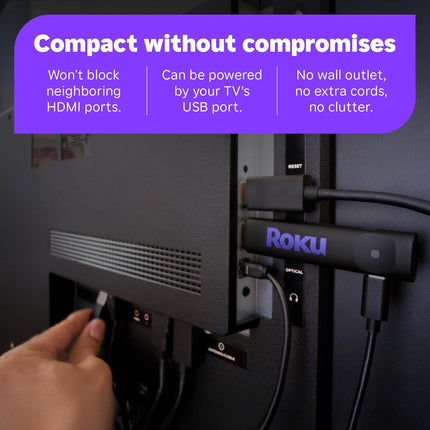Streaming Stick HD — HD Streaming Device for TV with Voice Remote, Free & Live TV