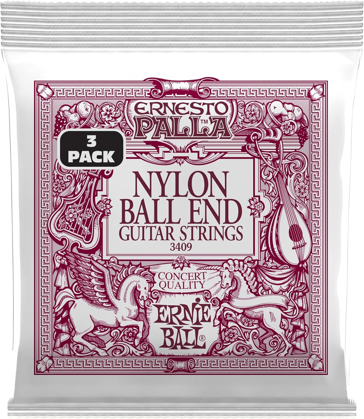 Black & Gold Ball-End Classical Guitar Strings
