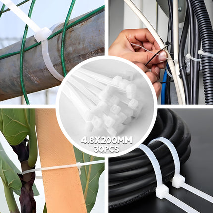 32-Piece Bungee Cord Assortment with Hooks