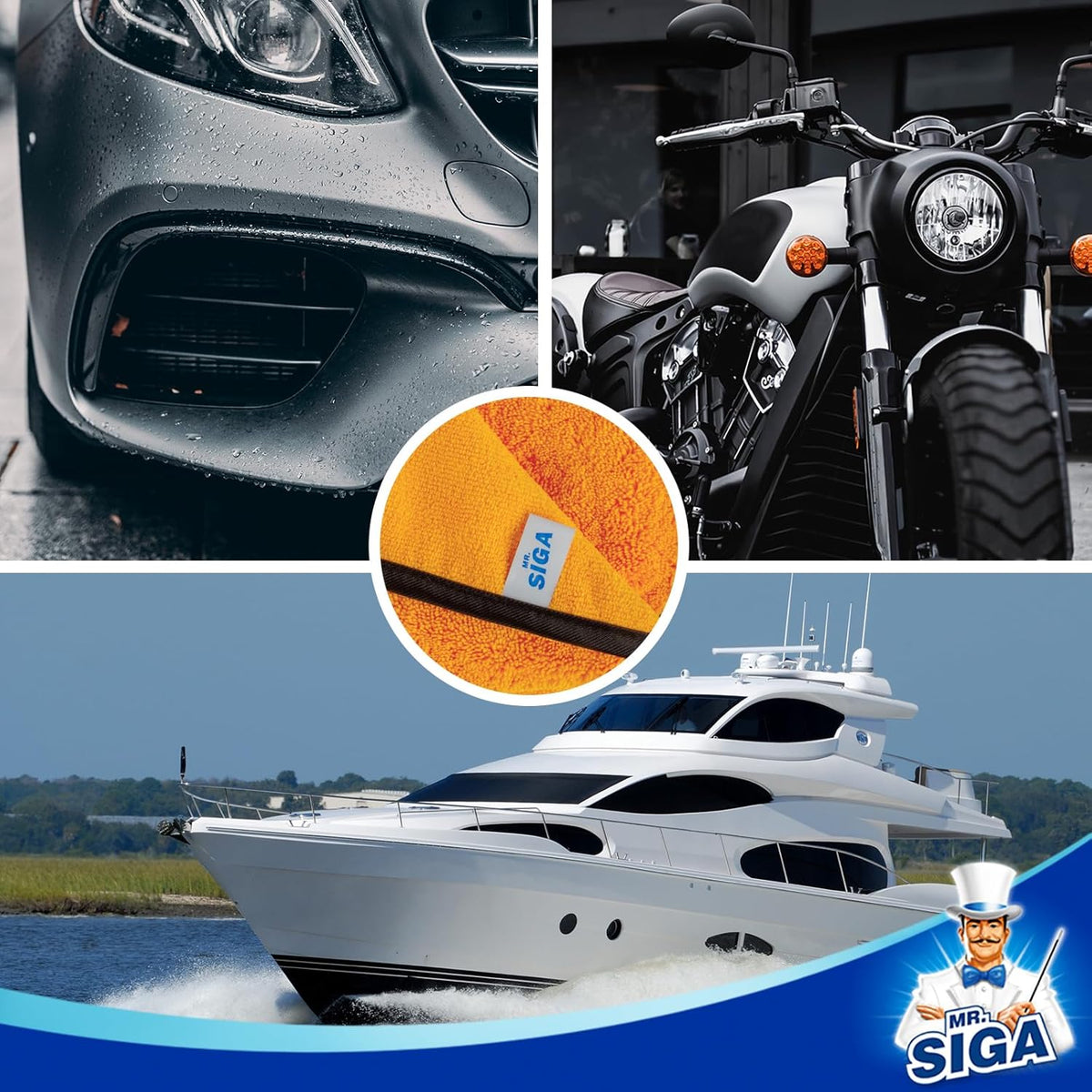 Professional Premium Microfiber Towels for Cars - photo 4