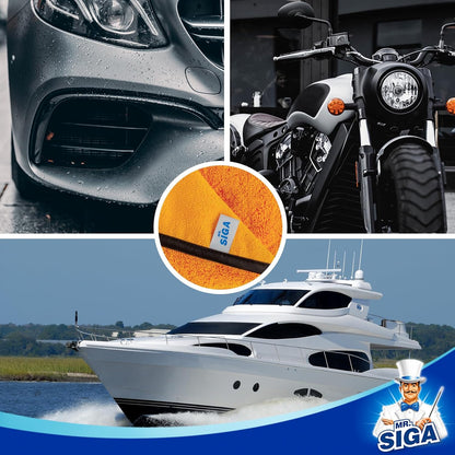 Professional Premium Microfiber Towels for Cars - photo 4