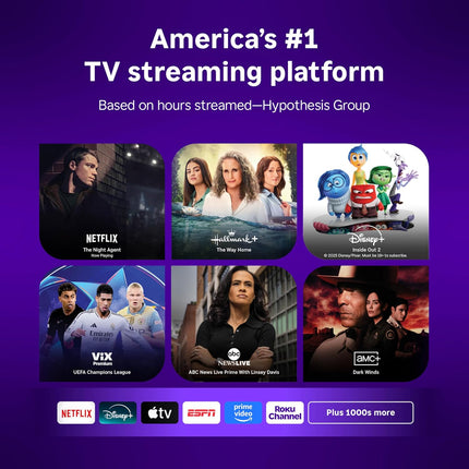 Roku Streaming Stick Plus 4K HDR TV Streaming Device with Voice Remote & Roku Indoor Camera 1080p HD Security Camera with Night Vision Bundle