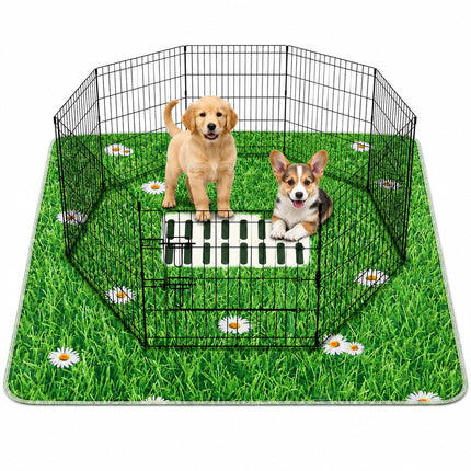 Washable Pee Pads for Dogs, 2 Pack Reusable Puppy Pads, 24''x36''