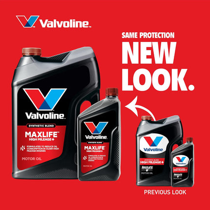Valvoline High Mileage 150K with Maxlife Plus Technology 5W-20 Motor Oil 1 Quart