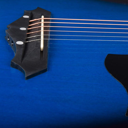 38 inch blueburst beginner acoustic guitar kit,bundle with a strap - photo 5