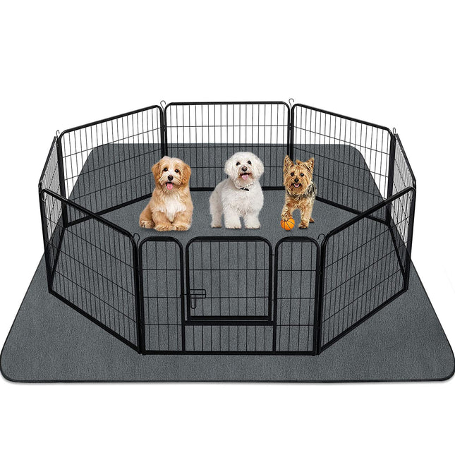 Washable Pee Pads for Dogs 72"x72" Reusable Dog Pads Extra Large Upgrade Non-Slip Dog Pee Pads Heavy Absorbency Puppy
