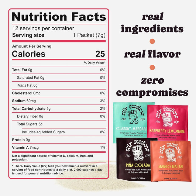 Tropical Variety Pack - 12 Packets