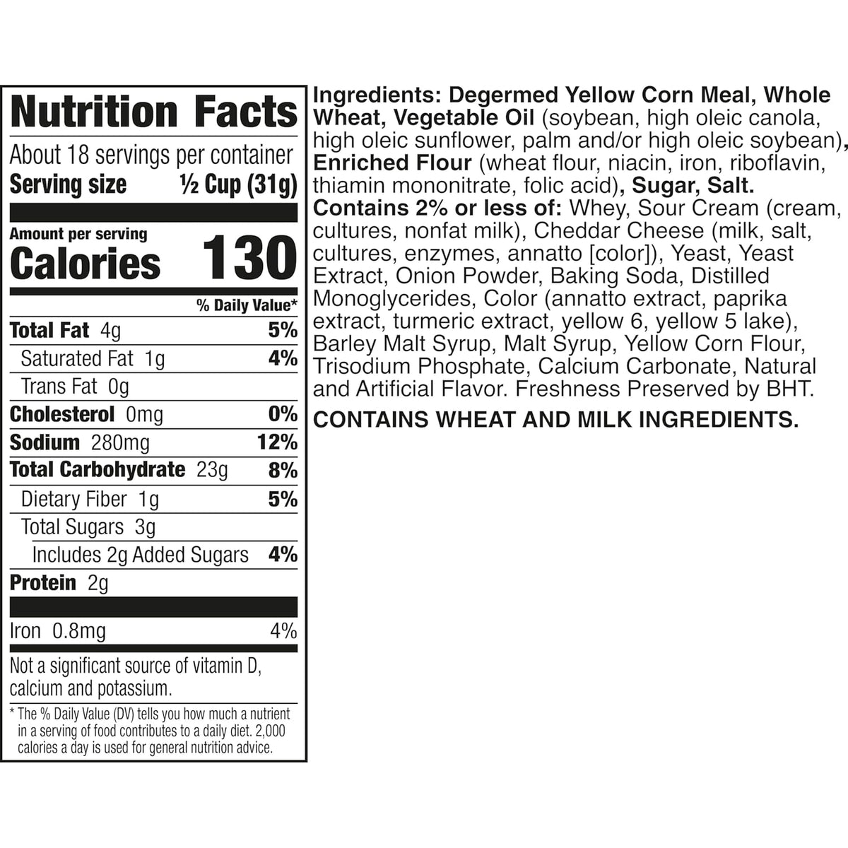 Cheddar Snack Mix, Salty Snacks Tub, 20 oz - photo 2