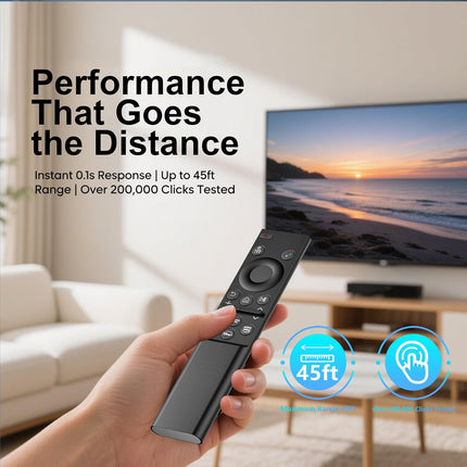 Replacement for Samsung Smart TV Remote Control, Universal Compatible with All Samsung TVs, BN59-01388A for CU7000/DU7200, for 2015-2025 All Crystal UHD, Frame, QLED, OLED, Neo QLED Smart TVs