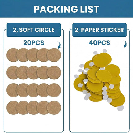 27mm Microphone Sound Shield, 20pcs Lavalier Mic Covers with 40 Adhesive Stickers, Wind Noise Reduction Mic Tape for Film, Interview, Video Recording (beige)