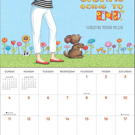 Mary Engelbreit's Your Voice Matters 2027 Wall Calendar