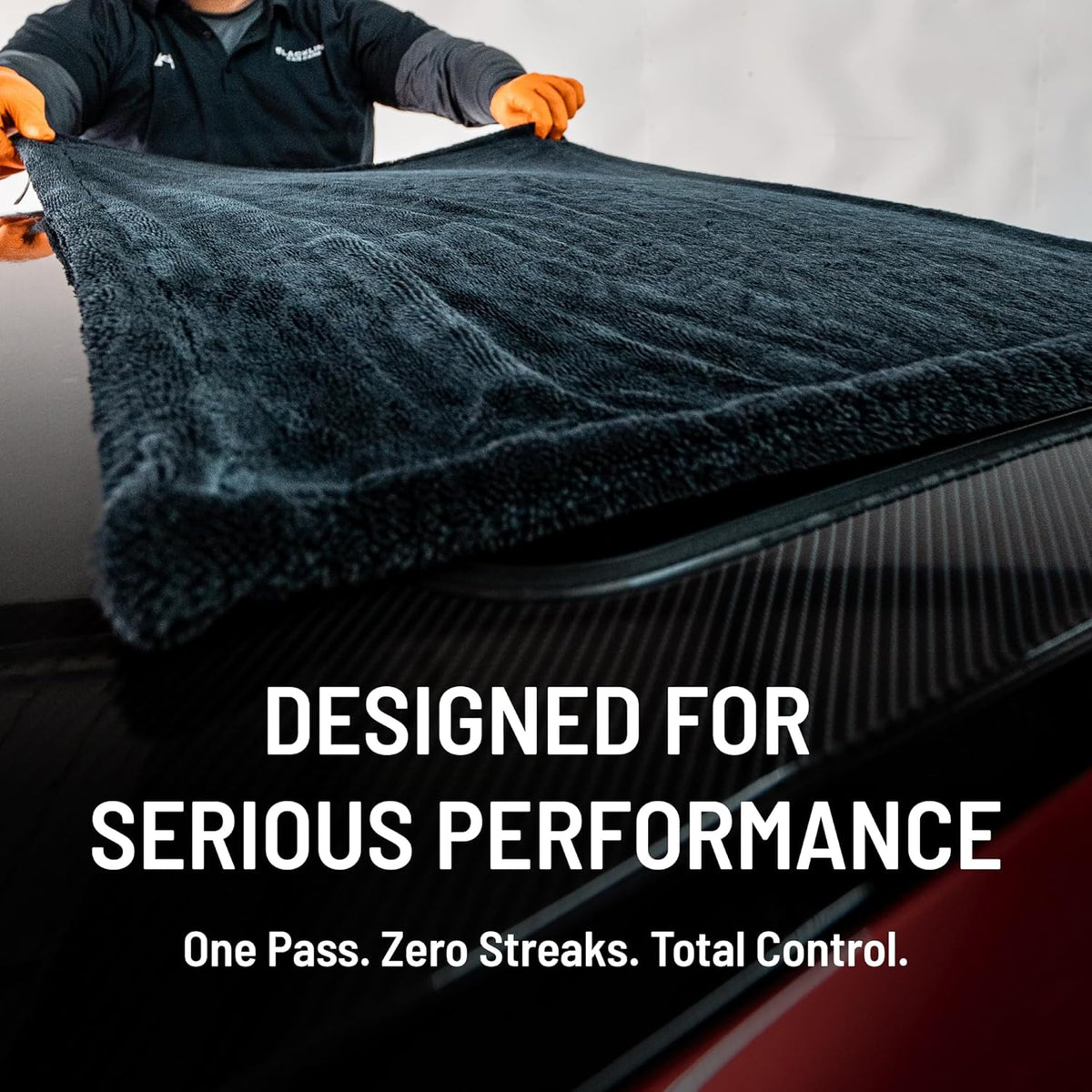 24" x 36" Twisted-Loop Microfiber Car Drying Towel, 1300GSM - photo 3