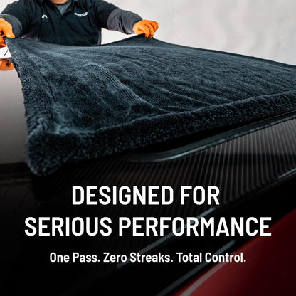 24" x 36" Twisted-Loop Microfiber Car Drying Towel, 1300GSM - photo 3