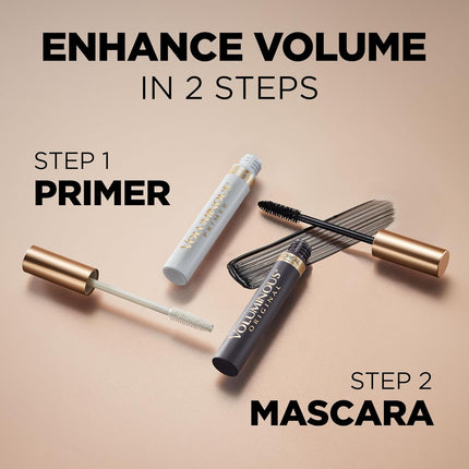 L’Oreal Paris Original Voluminous Mascara, Building Mascara Volume and Length Formula, Washable, Black, 0.26 Fl Oz., 2 Count