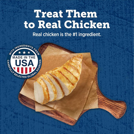Blue Buffalo True Chews Premium Jerky Cuts Dog Treats with Natural Ingredients Chicken