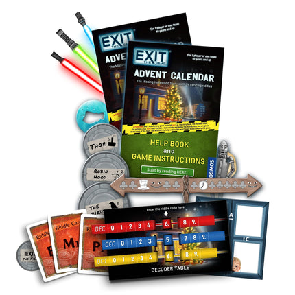 EXIT: The Game Advent Calendar - Missing Hollywood Star | Escape Game
