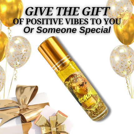 Roll-On Oils – Pheromone-Infused Ritual Perfume Oil, Unisex 10ml | Hoodoo, Wicca, Pagan, Conjure, TSA-Friendly (Oshun)