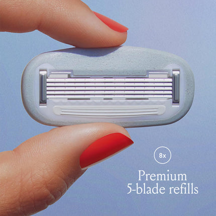 Billie Women’s Razor Refill Blades 5-Blade Cartridges - 8 count