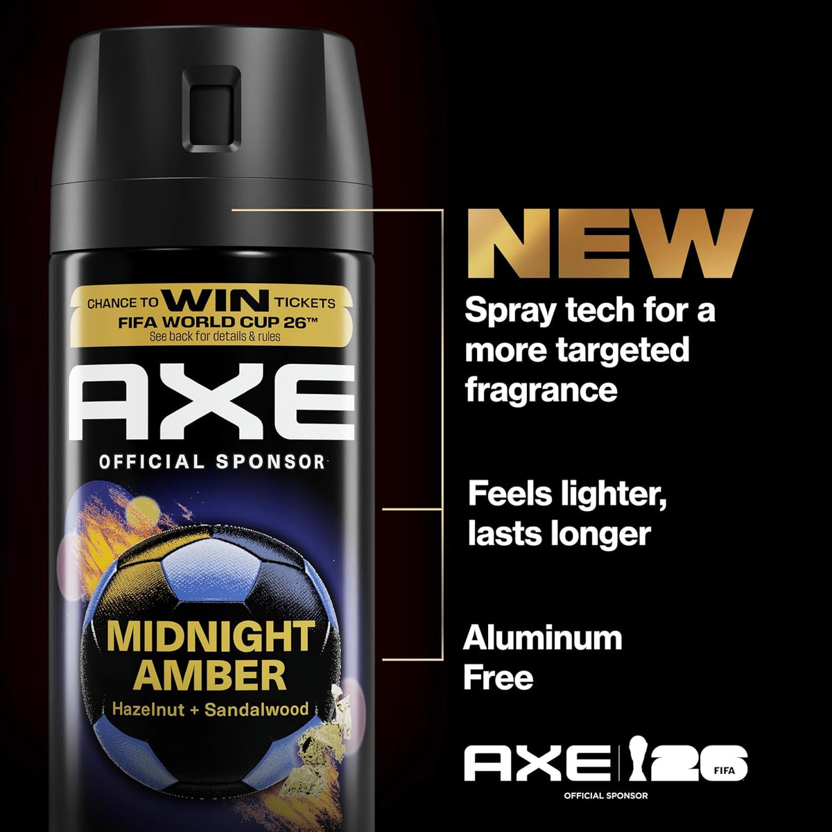 Fine Fragrance Collection Body Spray Midnight Amber 72 Hour Freshness Aluminum Free 2.9 oz - photo 4