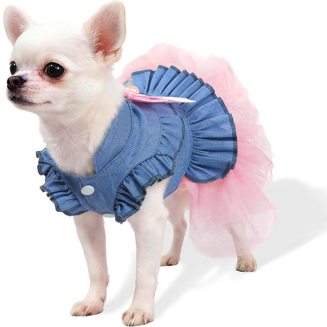 Small Dog Tutu Princess Dress