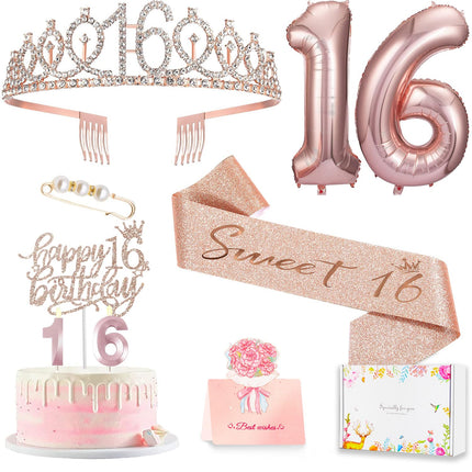 Sweet 16 Birthday Party Decorations for Girls