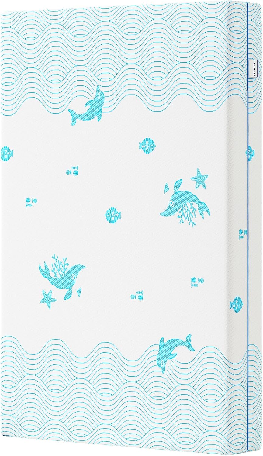 Breathable Waterproof Crib & Toddler Mattress, 52" x 27.6" x 5"