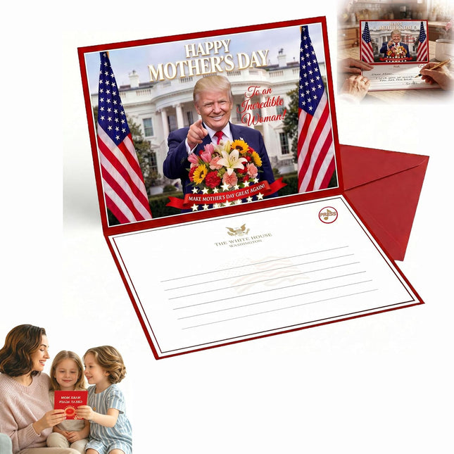 Funny Mother's Day Greeting Card, Make Mother's Day Great Again Gift for