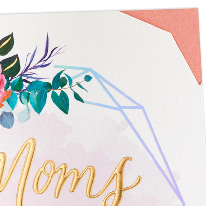 Mother's Day Card with Floral Gemstone Design - photo 5