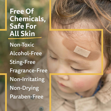A+D Gentle Face Relief Cleanser for Little Ones with Hypochlorous Acid 3 oz - 100% Natural Ingredients, Non-Toxic, Sting-Free Formula, Safe Around Eyes & Mouth