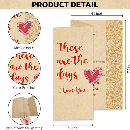 Mother’s Day Card for Wife from Husband, Romantic or Funny Anniversary Card for Couple, Cute Love Greeting Card for Wife Girlfriend or Boyfriend, Happy Mothers Day or Wedding Anniversary Card with Envelope