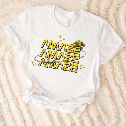 Amaze Amaze Amaze Shirt, Funny Sci Fi Alien Tee, Space Humor T-Shirt for Book Lovers, Project Multi