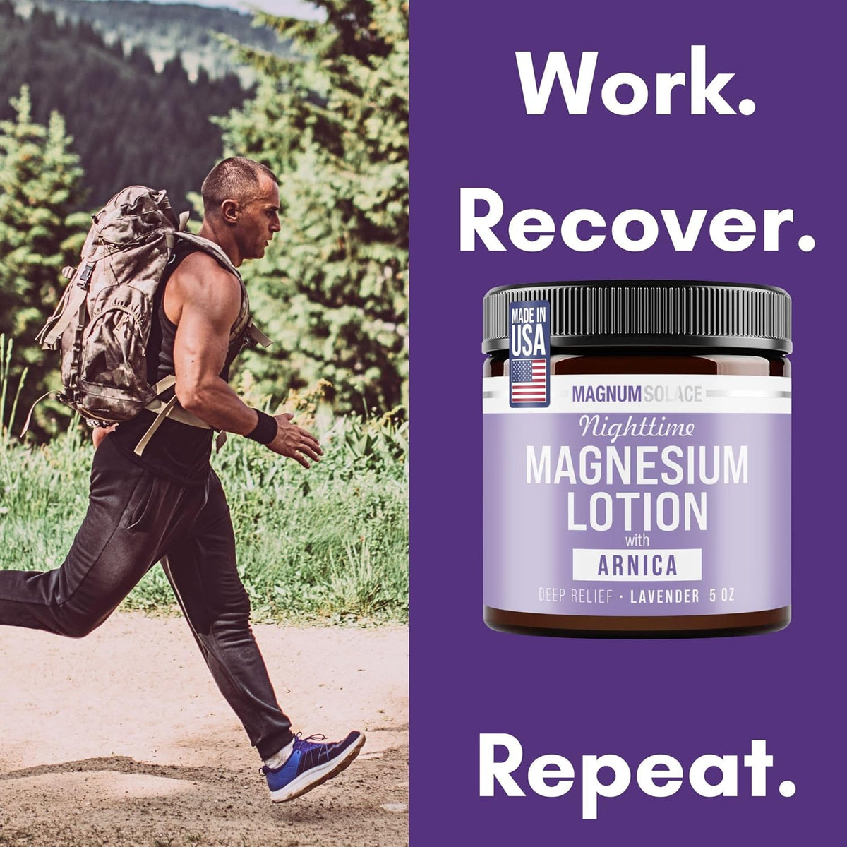 Nighttime Magnesium Lotion with Arnica for Muscles & Joints - photo 5
