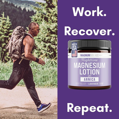 Nighttime Magnesium Lotion with Arnica for Muscles & Joints - photo 5