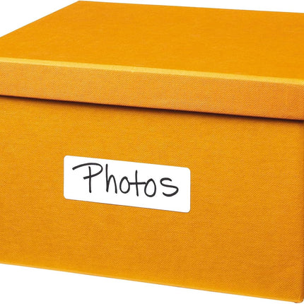 Avery Multi-Use Removable Labels, 1" x 3", White, Non-Printable, 72 Blank Labels Total (6728)