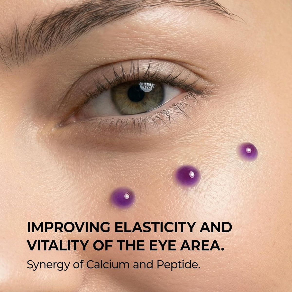 Calcium Bonding Eye Cream – Peptide & Hyaluronic Acid Eye Cream for Wrinkles, Dark Circles & Puffy Eyes - photo 2