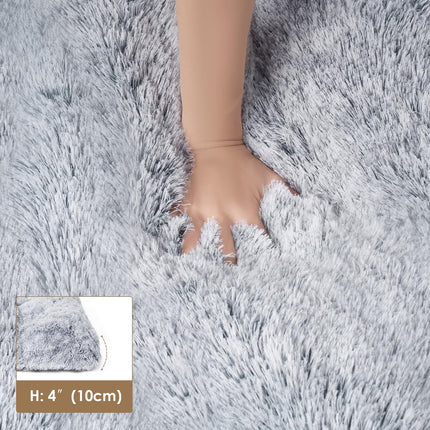 Cama esponjosa para jaula de perro, almohada afelpada extra grande para perro, gris