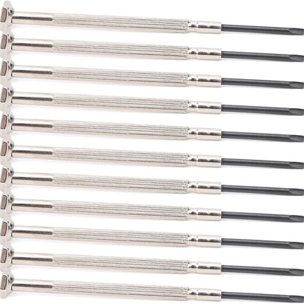 Professional Screwdriver Repairing Tools Set, 10pcs, Stainless Steel for Flute Clarinet Saxophone - High Durability, Ideal for Wind Instrument Maintenance