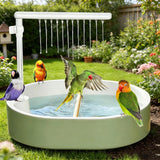 Bird Bathtub and Shower for Cage