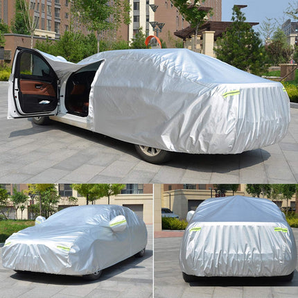 Kaugung 6 Layers Car Cover Custom Fit Mercedes Benz C300, C250, C43 Sedan from 2004 to 2025, Waterproof Car Cover All Weather for Automobiles, Sun Rain Dust Snow Protection.