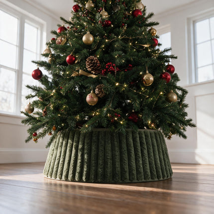 Christmas Tree Collar - Modern 29" Velvet Tree Ring