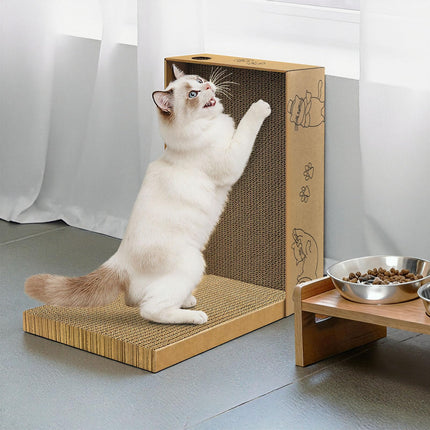 Cat Scratcher, 5 Packs in 1 Cardboard Box Cat Scratching Pad, Large