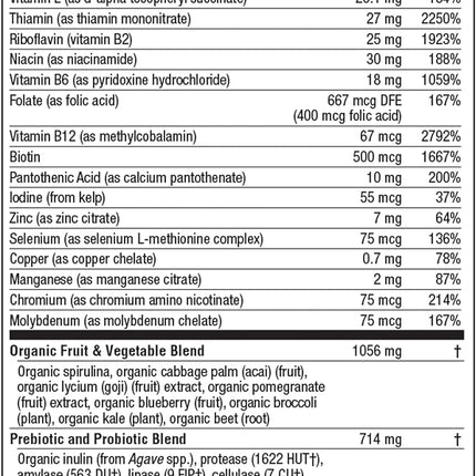 Rainbow Light Certified Men's Multivitamin -- 120 Vegetarian Capsules