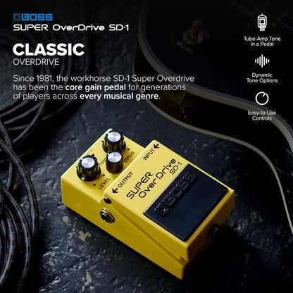 Super Overdrive Compact Guitar Pedal - photo 2