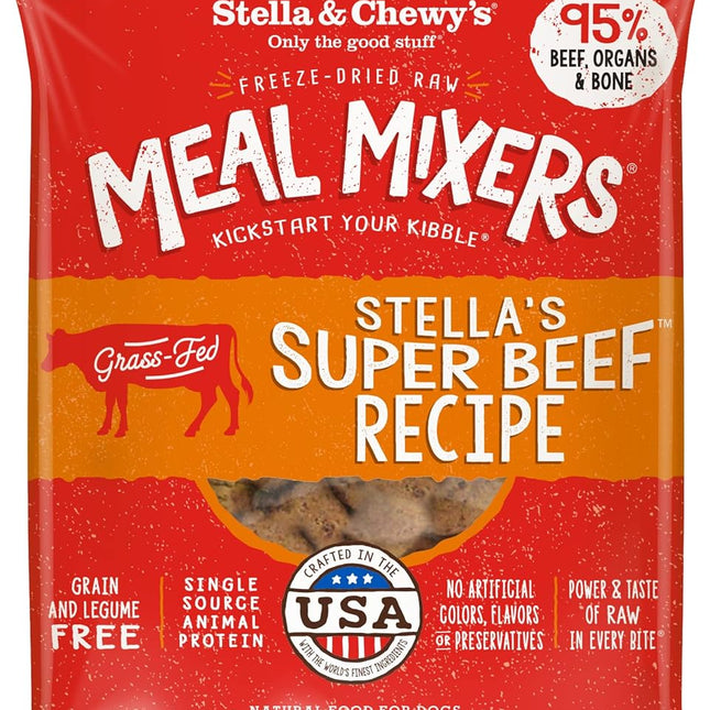 PawHaven RefugioPata Stella & Chewy's Freeze-Dried Raw Beef Meal Mixers- Dog Food Topper and Mixer — Pet Supplies