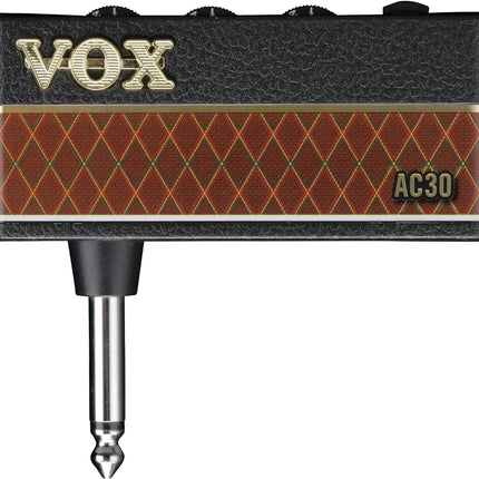 Vox amPlug 3 AC30 Headphone Guitar Amplifier w/Stereo FX, Tremolo, Speaker Emulation, Built-in Rhythms, and Aux in